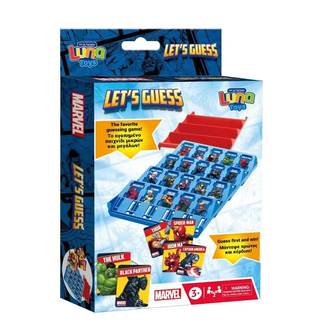 Marvel hősök Találd ki! társasjáték kép 1