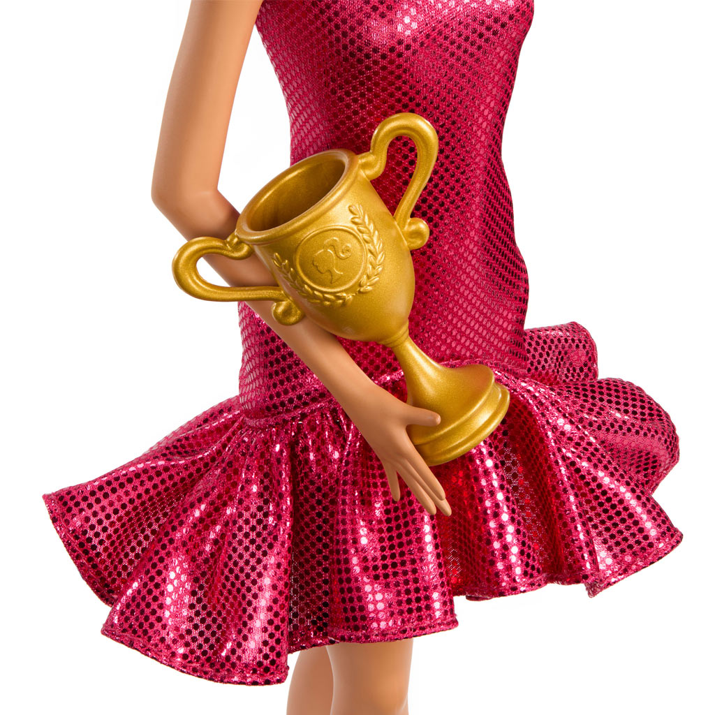 Barbie: Társastáncos karrier baba serleggel - Mattel kép 3