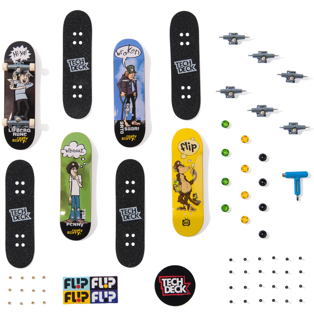 Tech Deck: FL!P fingerboard 4db-os gördeszka szett - Spin Master kép 2
