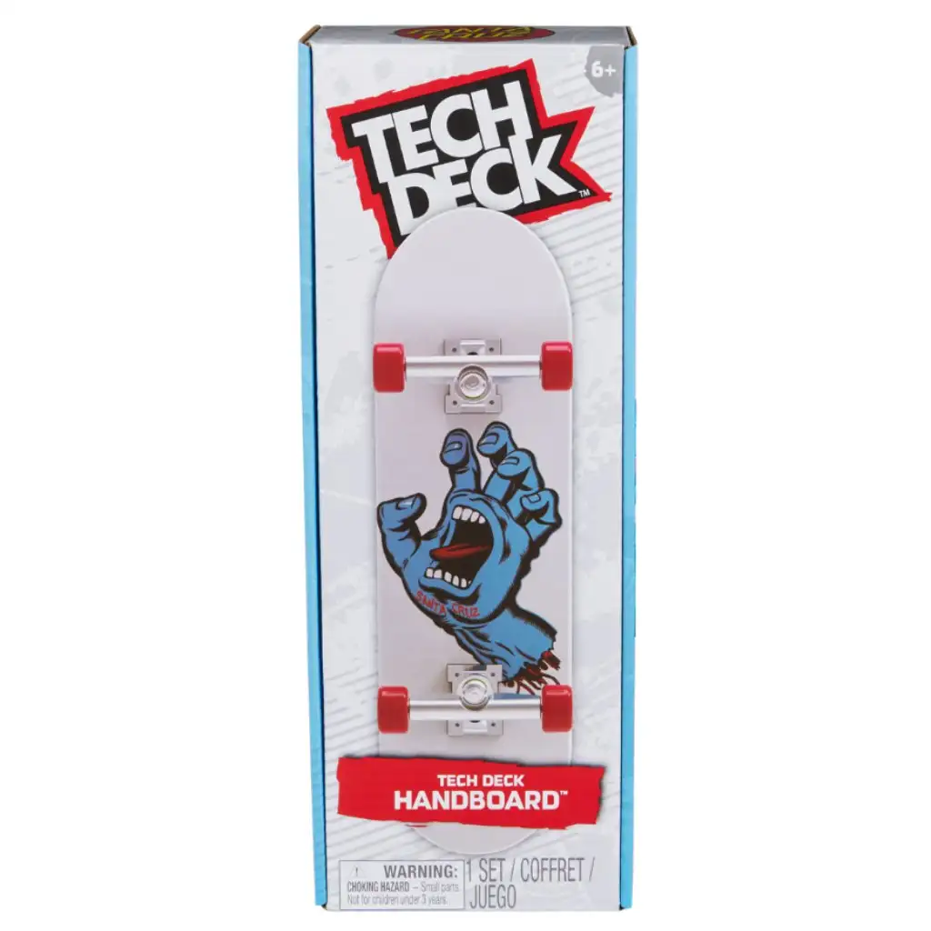 Tech Deck: Handboard óriásdeszka Santa Cruz mintás gördeszka - Spin Master kép 1