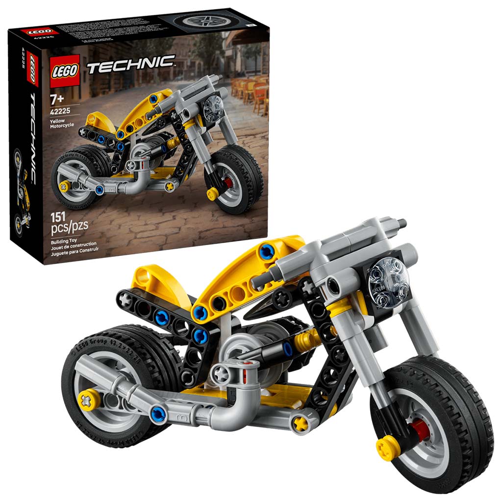 LEGO® Technic: Sárga motorkerékpár (42225) kép 1