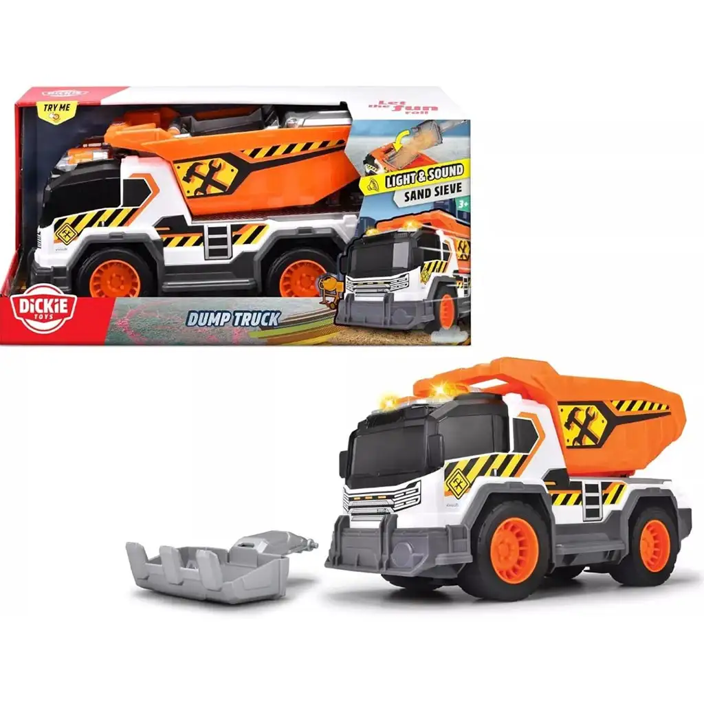 Teherautó fénnyel és hanggal 30cm - Dickie Toys kép 1