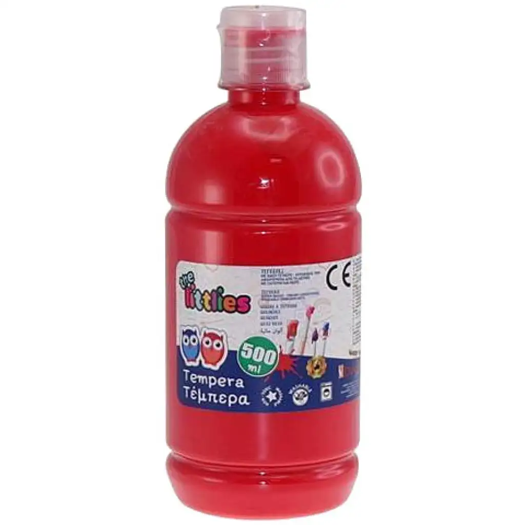 Tempera piros színben 500ml kép 1