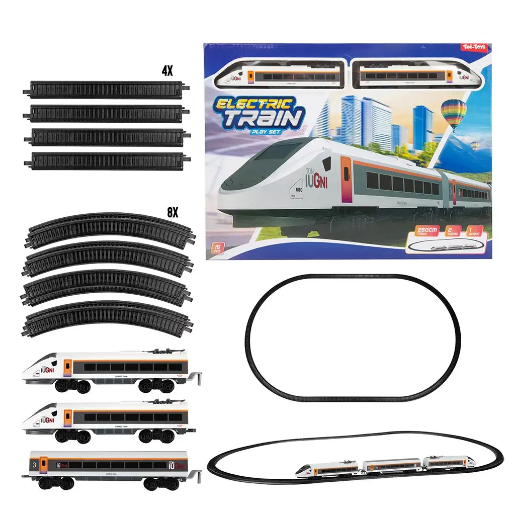 TGV Elektromos vasút szett kép 2