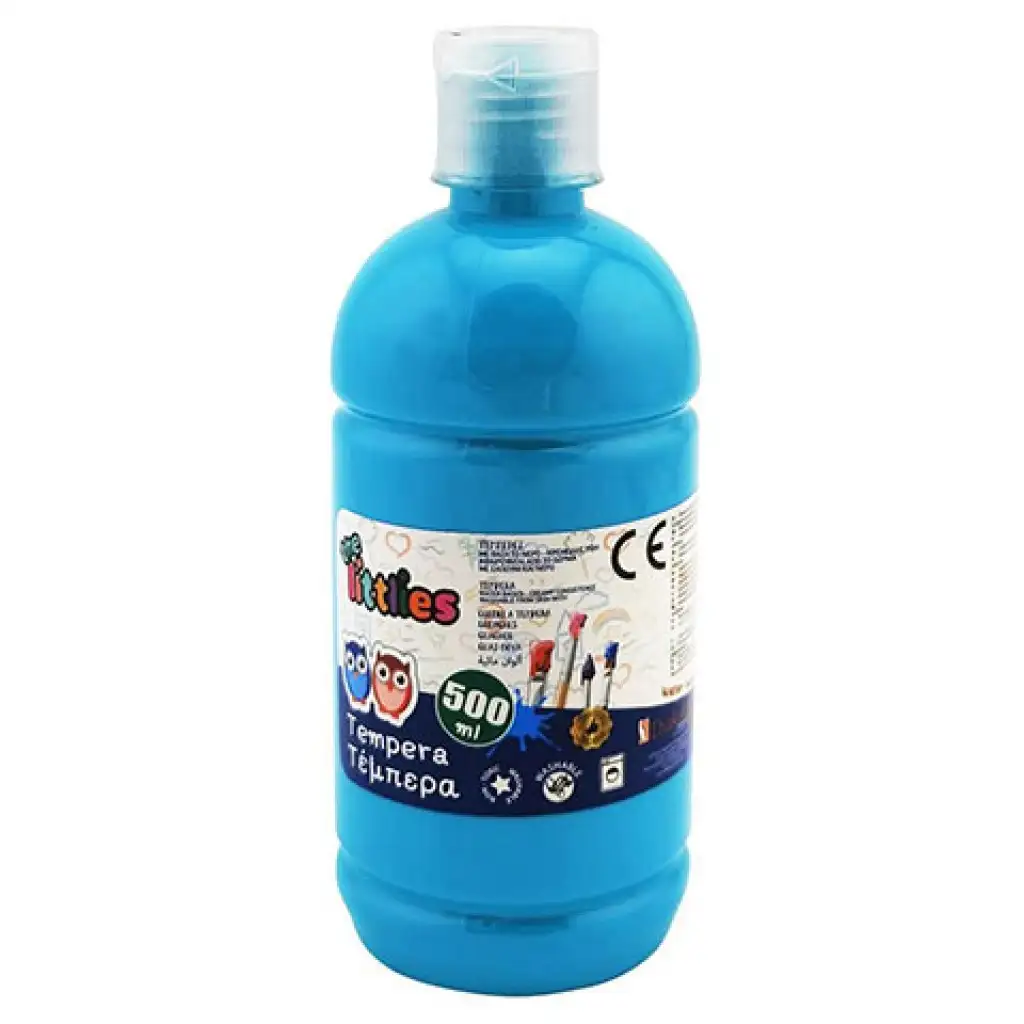 Tempera Ciánkék színben 500ml kép 1