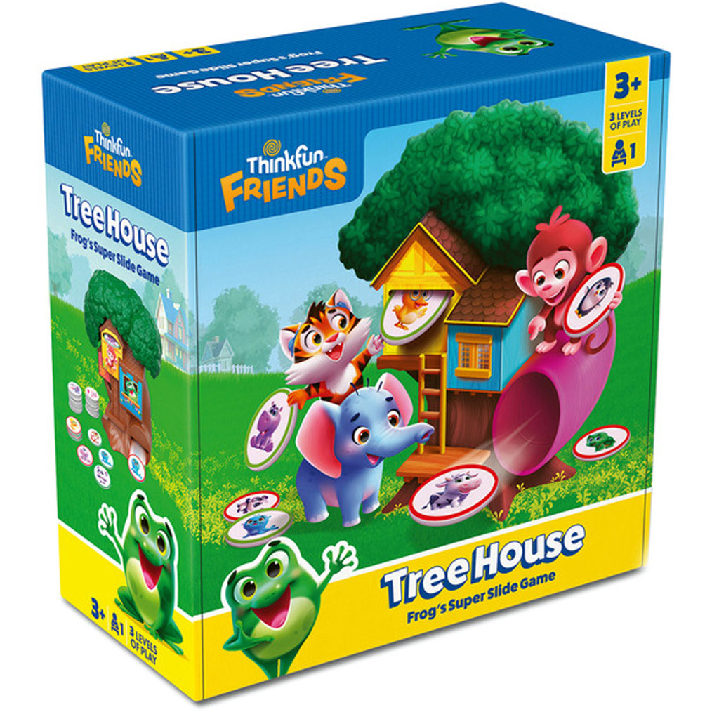 Thinkfun: Lombház- Béka szuper csúszda játéka kép 1