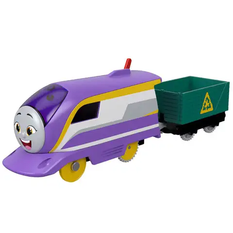 Thomas és barátai: Kana motorizált mozdony rakománnyal - Mattel kép 2