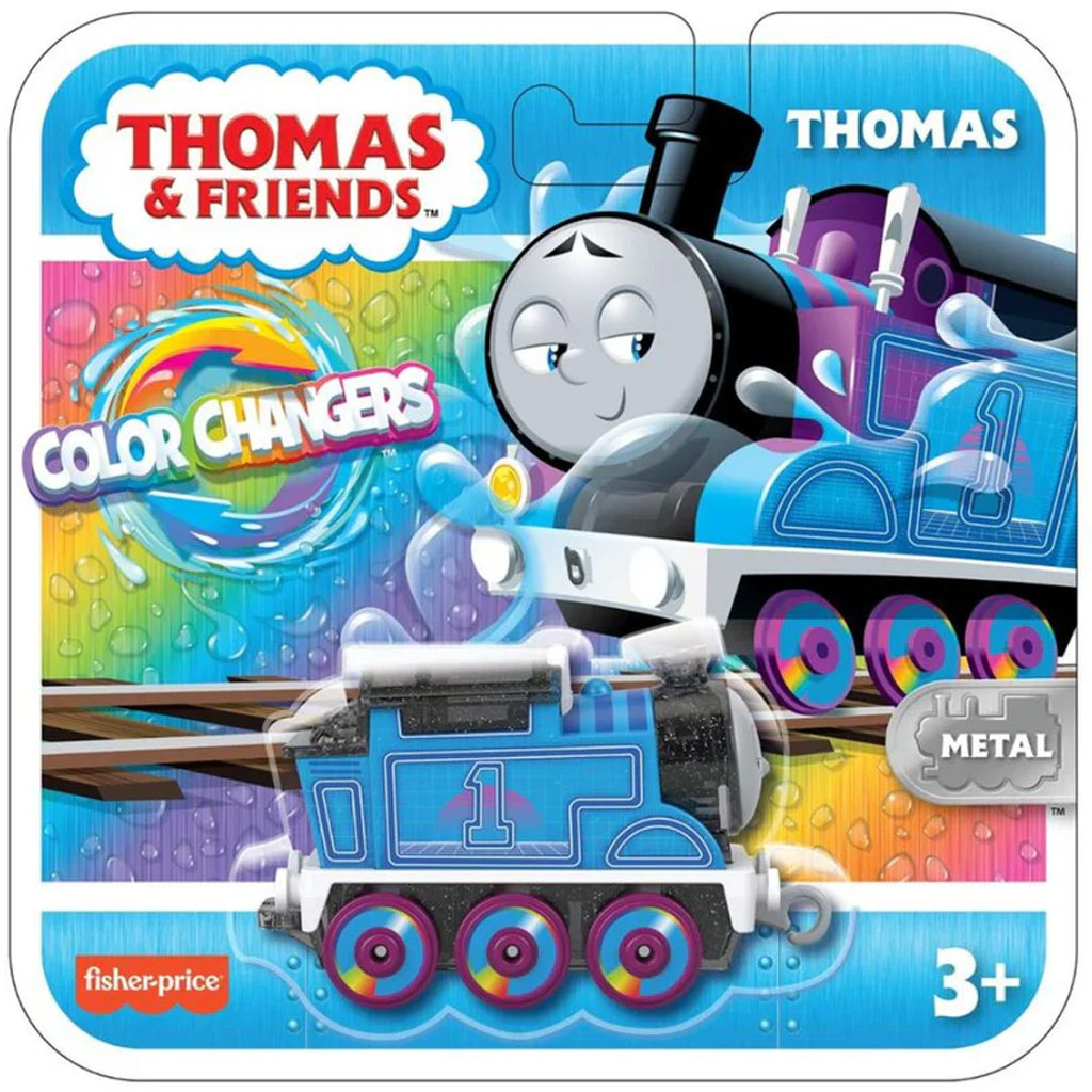 Fisher-Price: Thomas és barátai – Thomas színváltós mozdony – Mattel kép 1