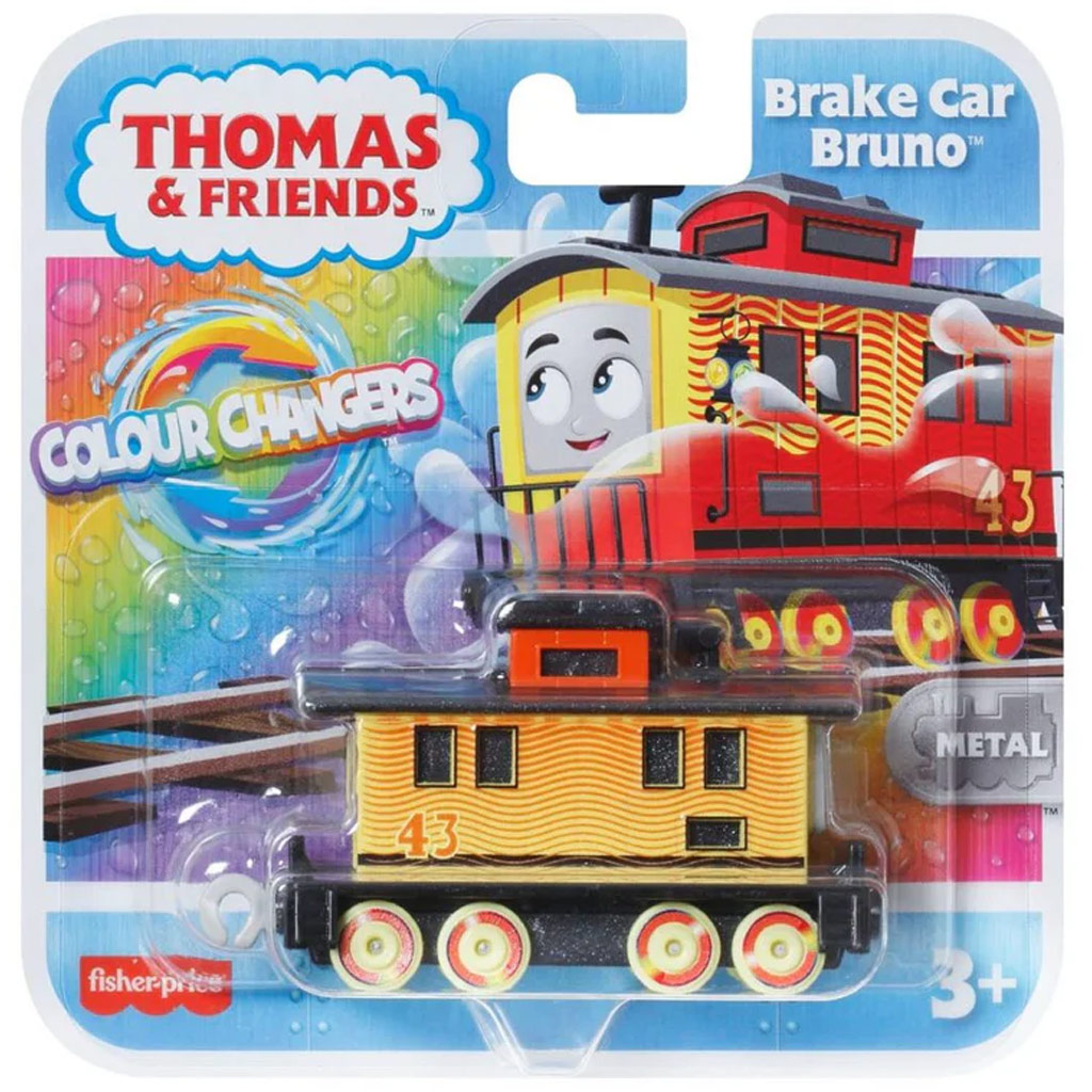 Fisher-Price: Thomas és barátai – Brake Car Bruno színváltós mozdony – Mattel kép 1