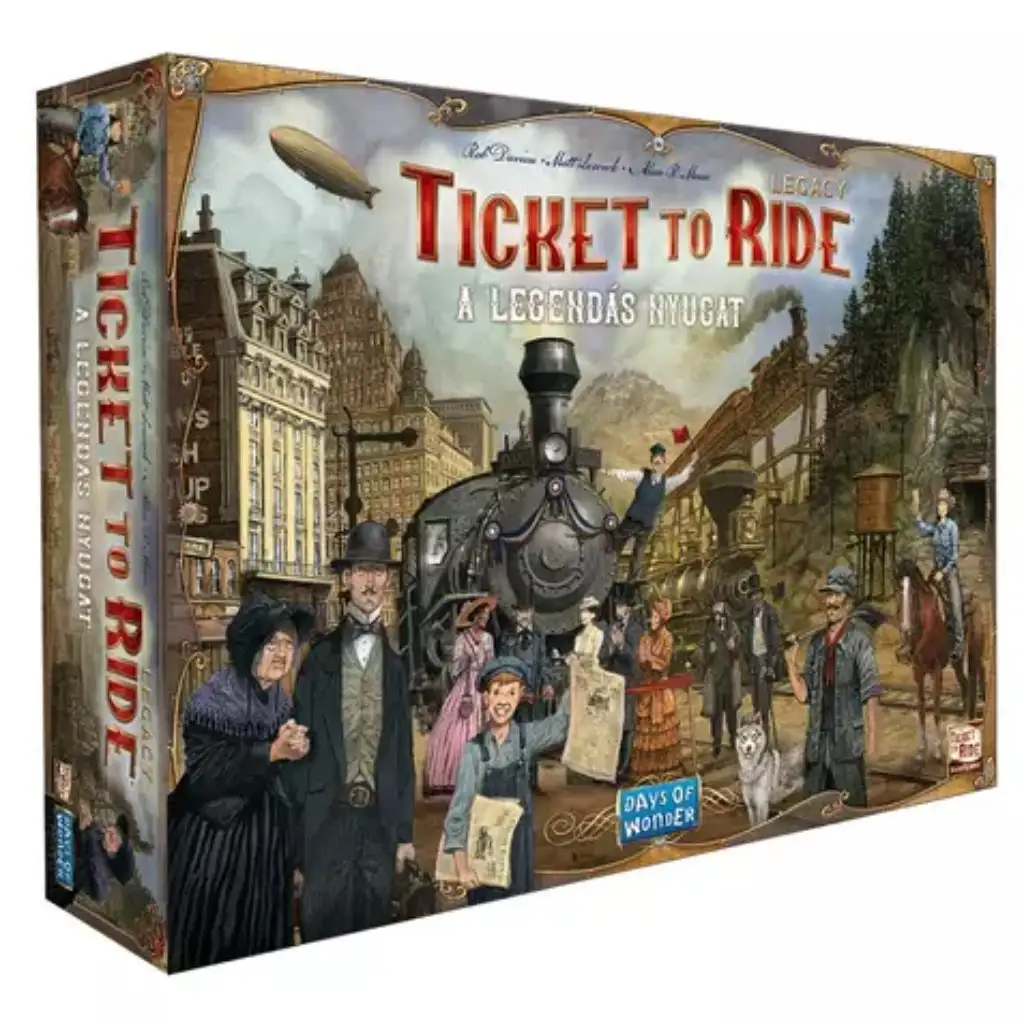 Ticket to Ride Legacy - A legendás nyugat kép 1