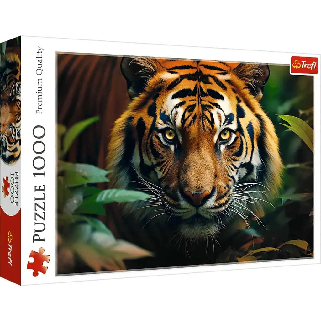 Tigris a vadonban 1000db-os HQ puzzle kirakó - Trefl kép 1