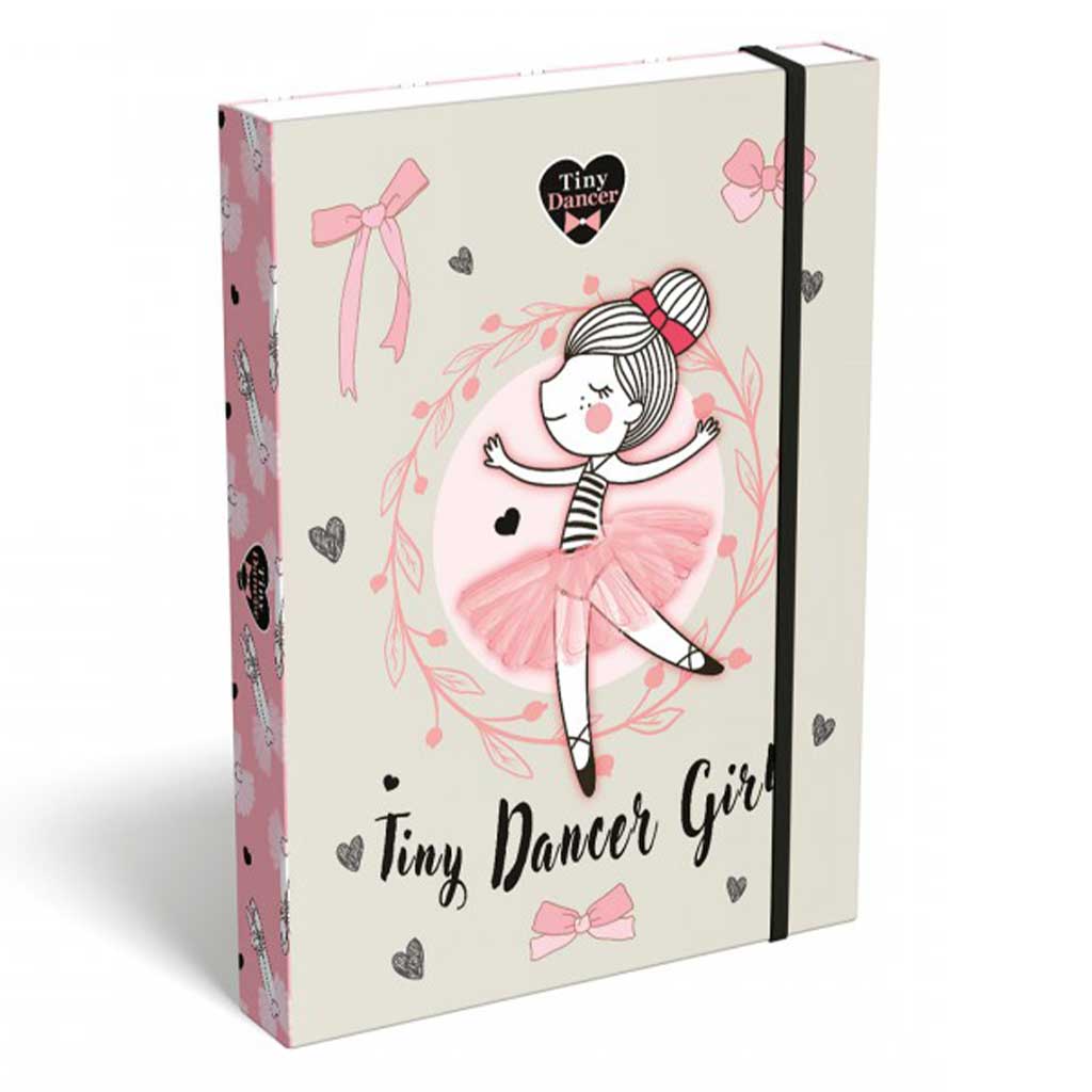 ICO: Lizzysuli Tiny Dancer Lovely Ballerina mintás füzetbox A/5 kép 1