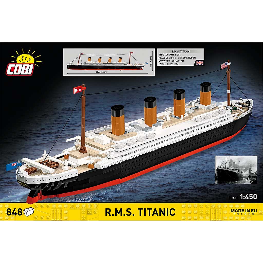 COBI: R.M.S. Titanic hajó építőjáték (1688) kép 2