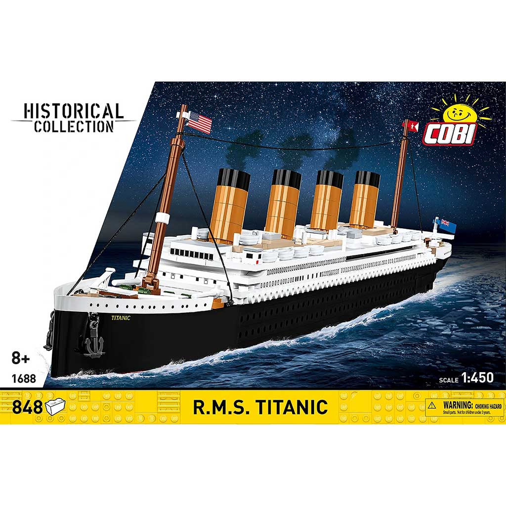 COBI: R.M.S. Titanic hajó építőjáték (1688) kép 1