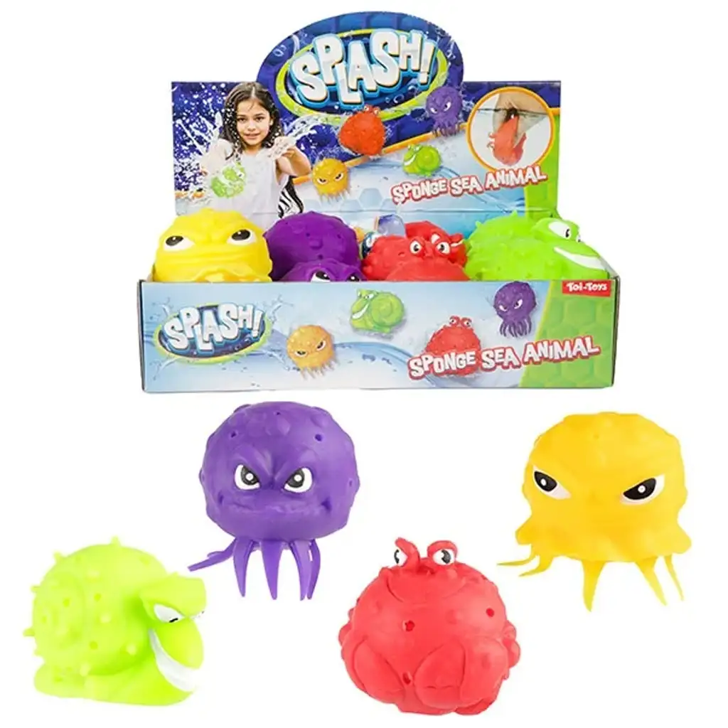 Splash Morcos szivacsos tengeri állatok többféle változatban 1db kép 1