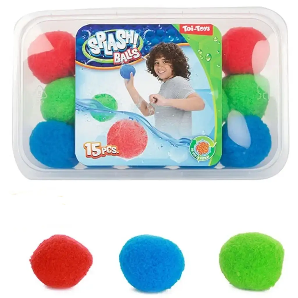 Splash Vízibomba 15db-os szett tárolóban kép 1