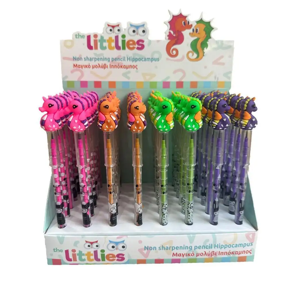 The Littlies: Unikornisos tolóbetétes ceruza többféle 1db kép 1