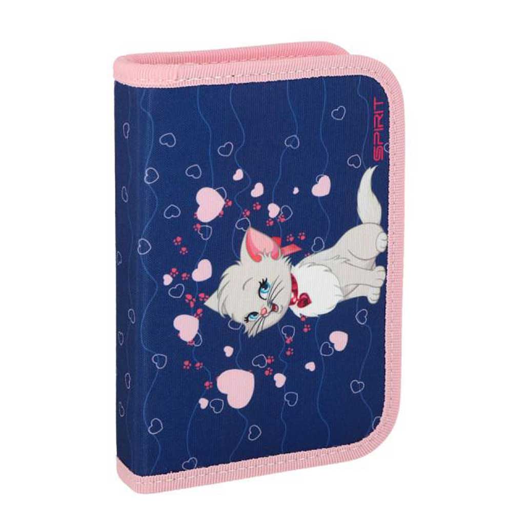Spirit: Love Kitten cica mintás töltött kihajtható tolltartó 28db-os kép 1