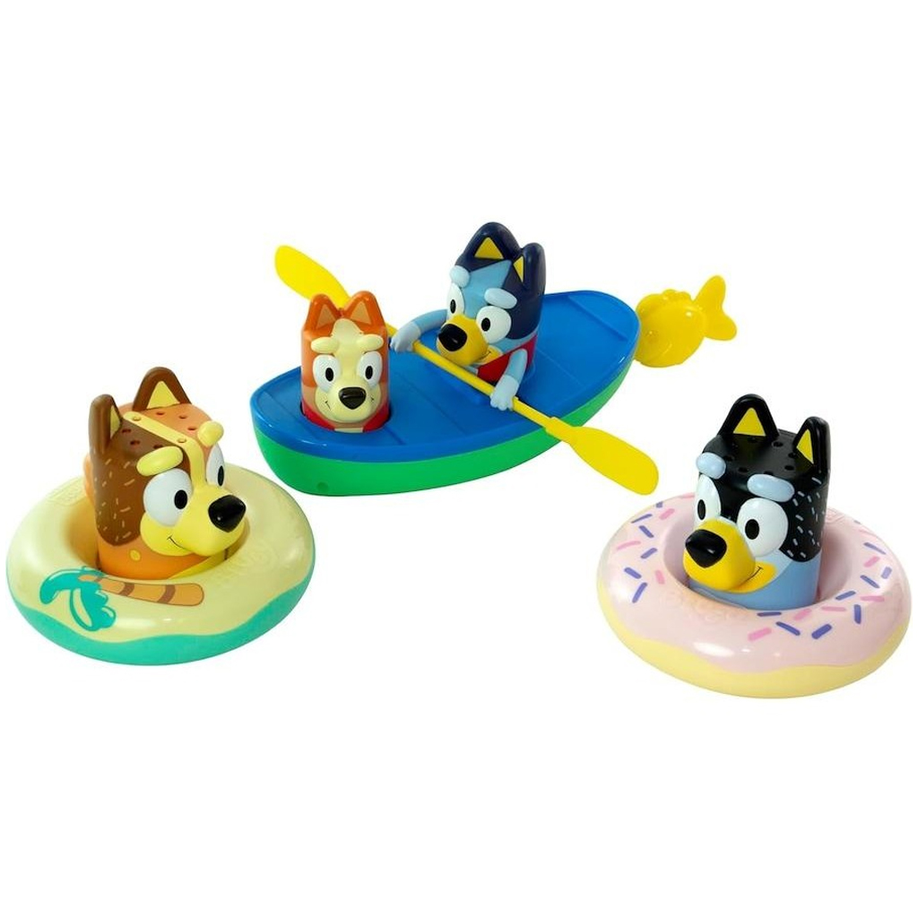 Tomy Toomies: Bluey családi csónakázás fürdőjáték kép 2