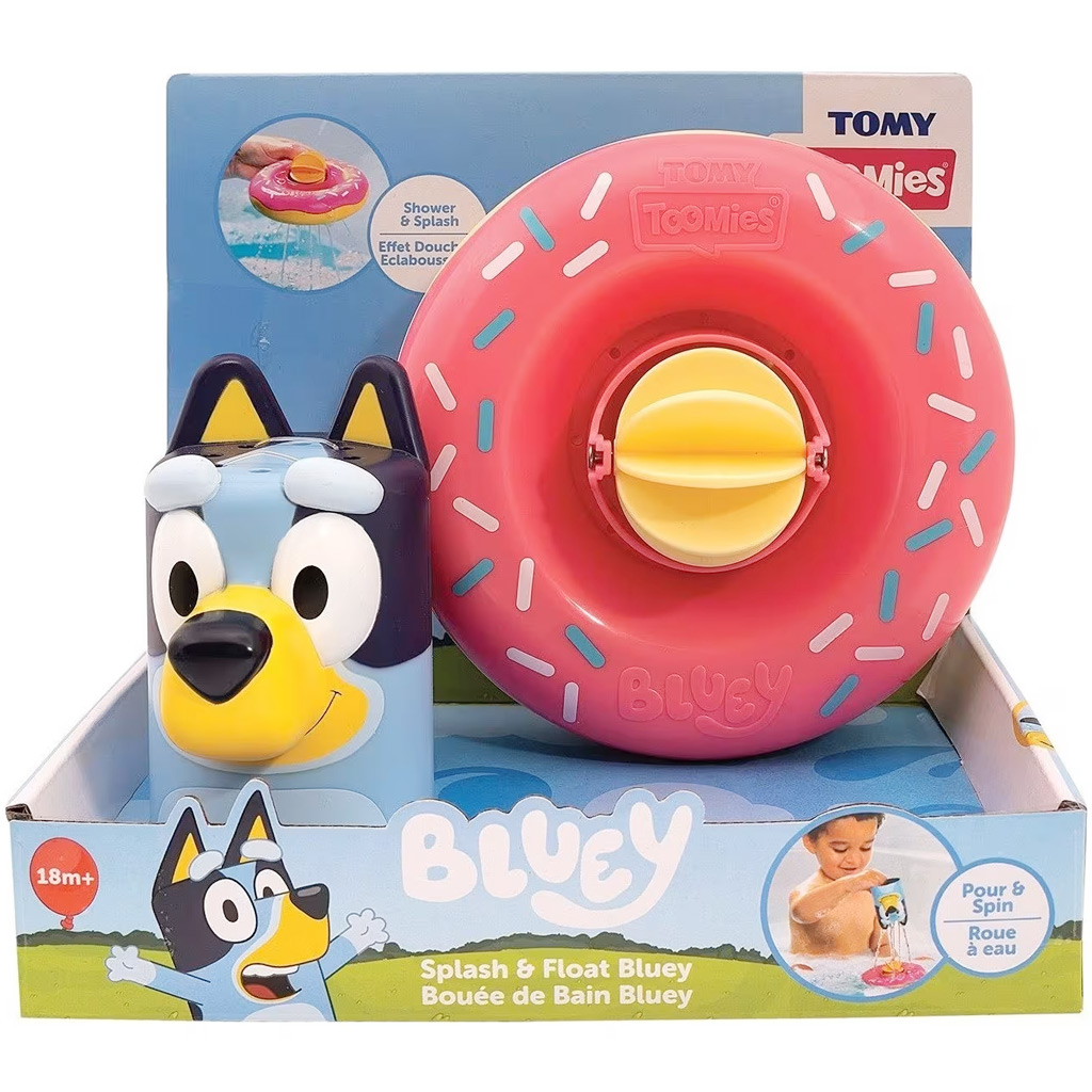 Tomy Toomies: Úszógumis Bluey fürdőjáték kép 1