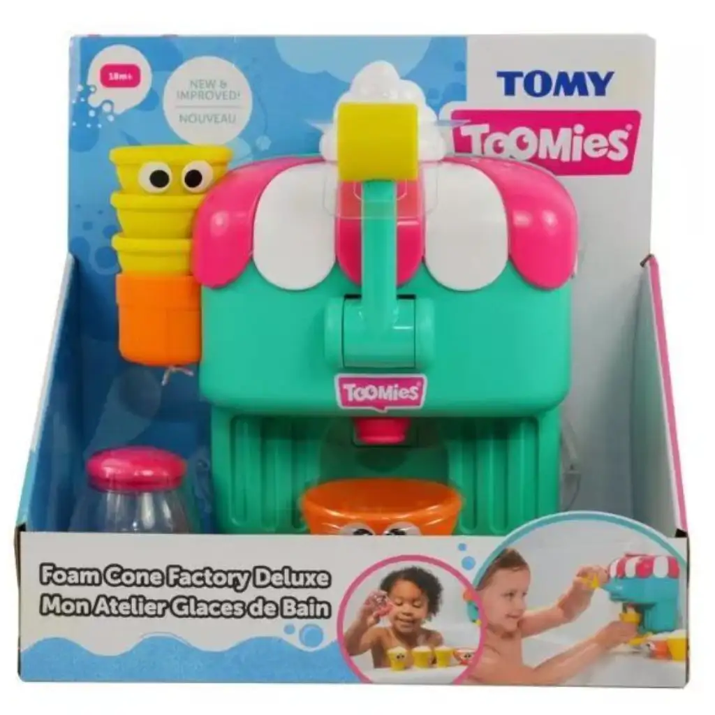 Tomy Toomies: Habfagyi Gyár Deluxe fürdőjáték kép 1