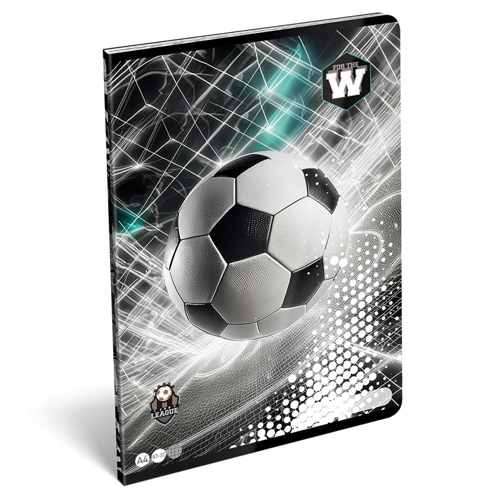 ICO: LizzySuli Top League FTW mintás kockás füzet A/4 kép 1