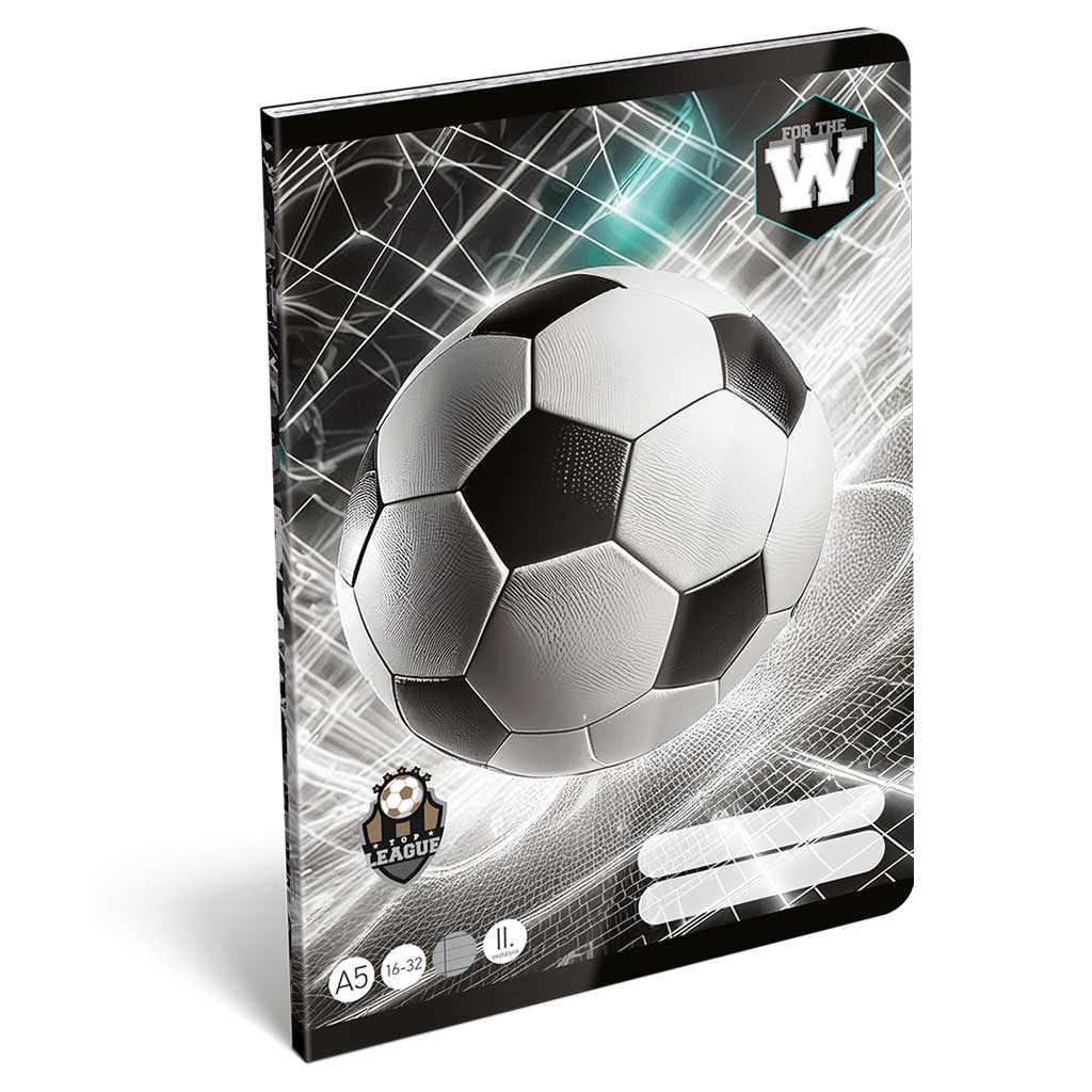 ICO: Lizzysuli Top League FTW 2. osztályos vonalas füzet kép 1