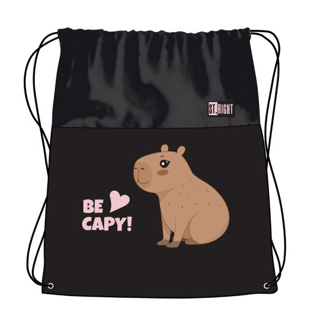 St.Right Be Capy tornazsák, sportzsák 34x43cm kép 1