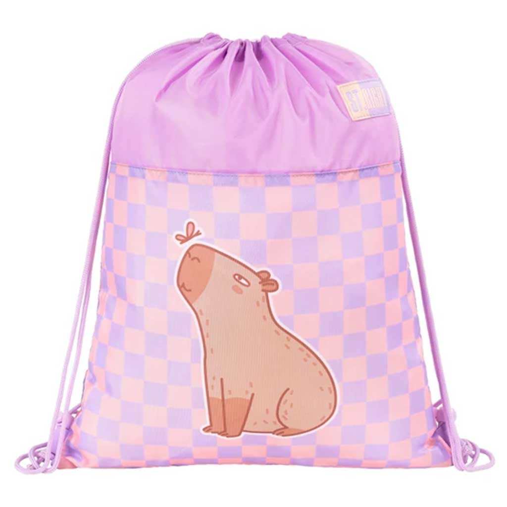 St.Right Chill Capybara tornazsák, sportzsák 34x43cm kép 1