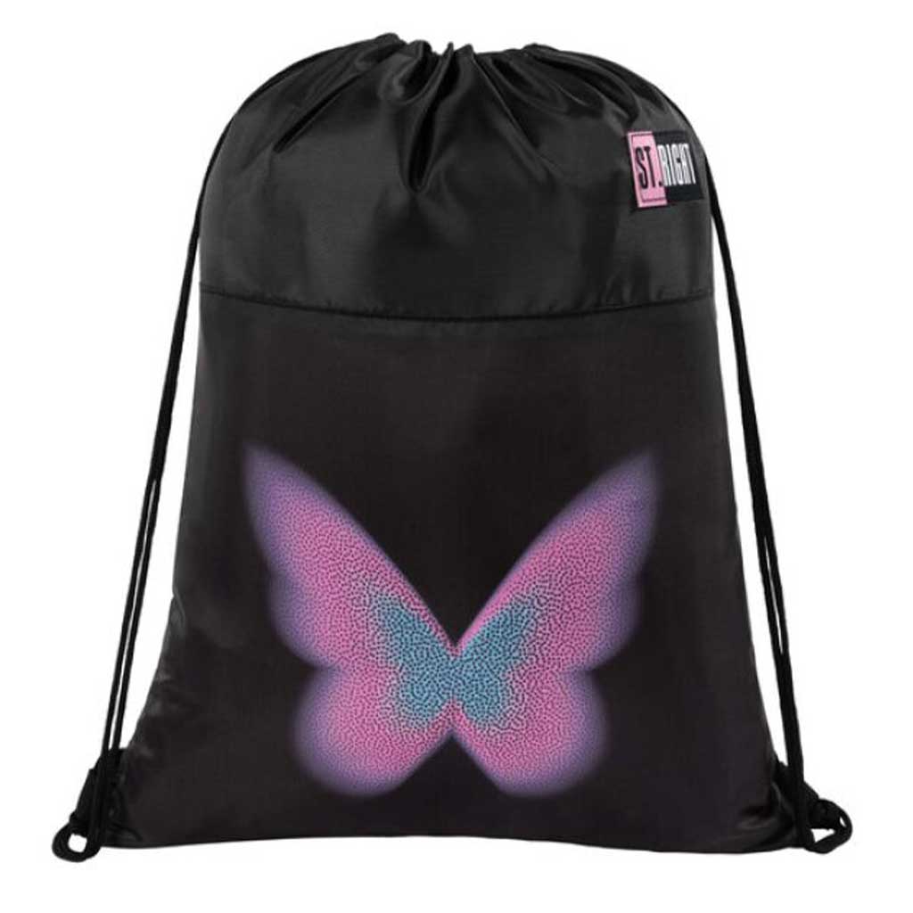 St.Right Pastel Butterfly tornazsák, sportzsák 34x43cm kép 1