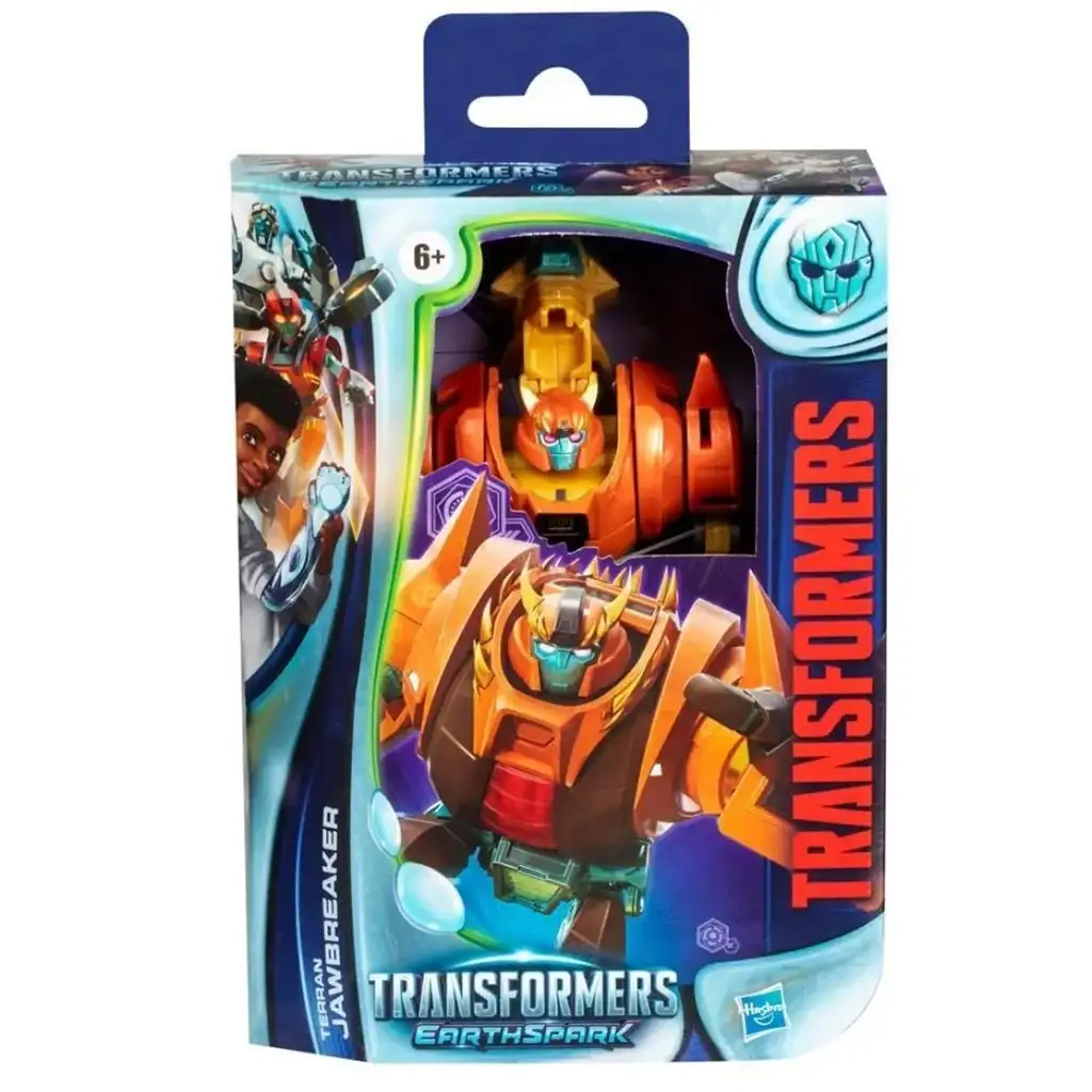 Transformers: Earth Spark - Deluxe Terran Jawbreaker átalakítható robotfigura - Hasbro kép 1