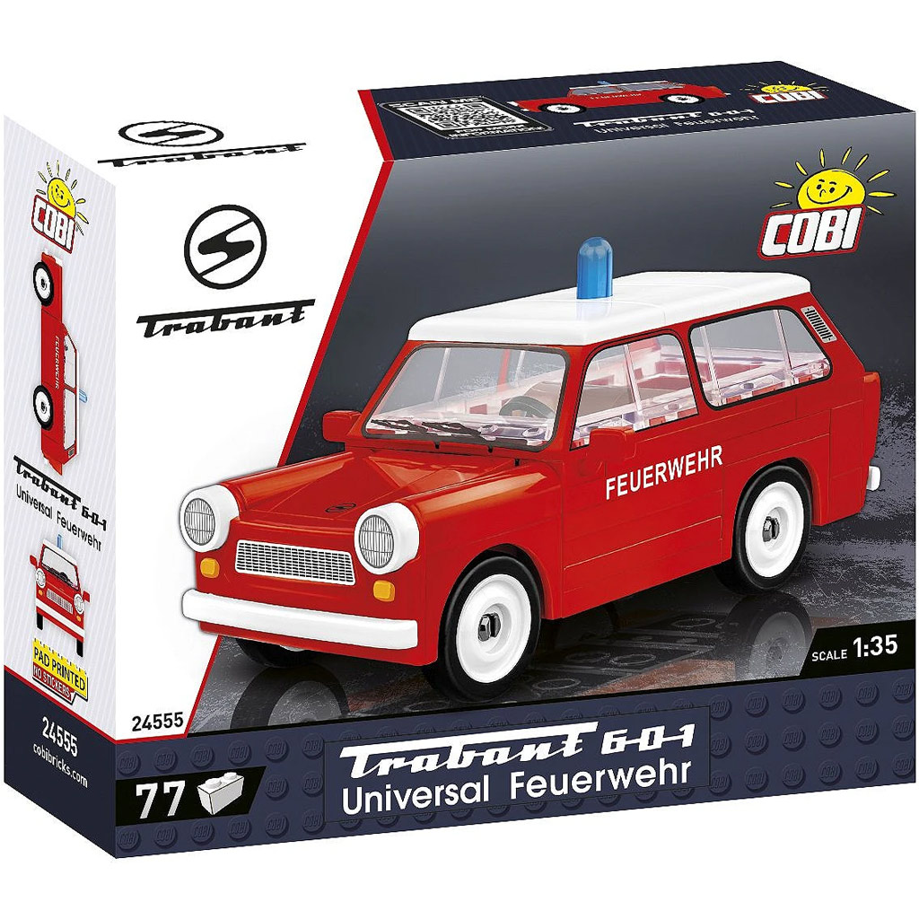COBI: Trabant 601 tűzoltóautó építőjáték (24555) kép 1