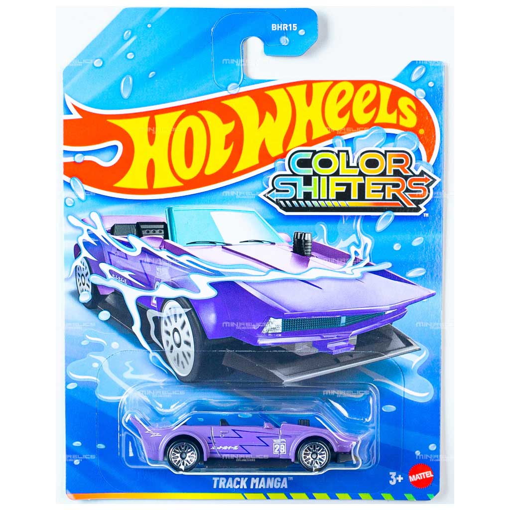 Hot Wheels: Track Manga színváltós kisautó 1/64 - Mattel kép 1