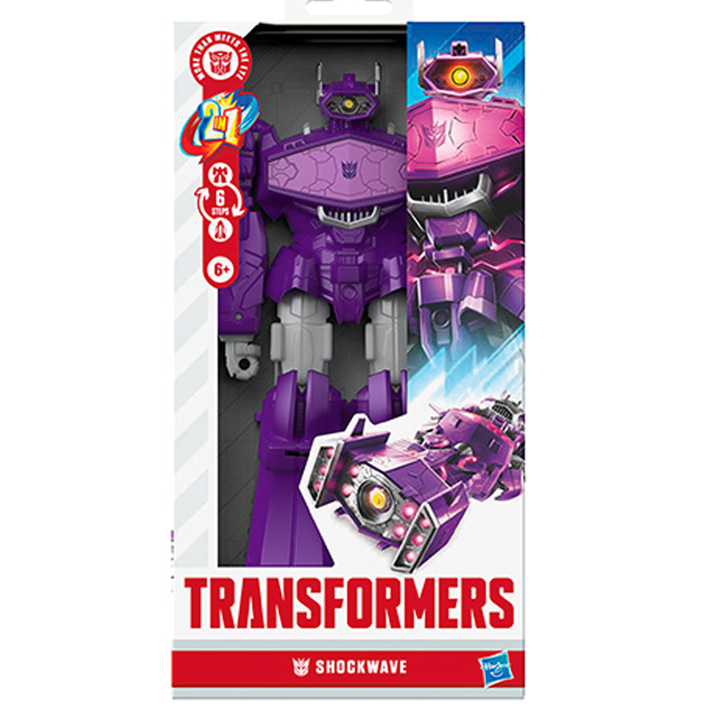 Transformers: Authentics Titan Changer Shockwave átalakítható robotfigura - Hasbro kép 1
