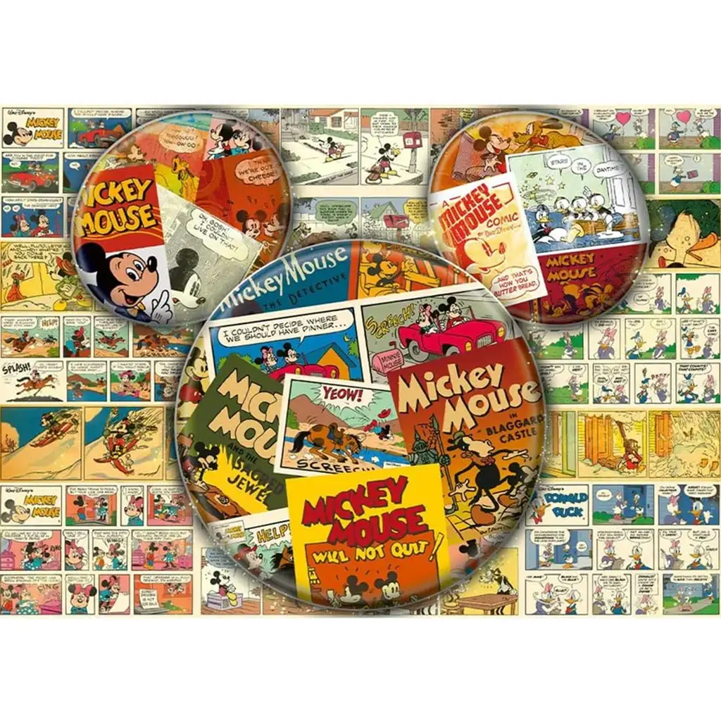Mickey egér képregény 1000db-os puzzle - Trefl kép 2