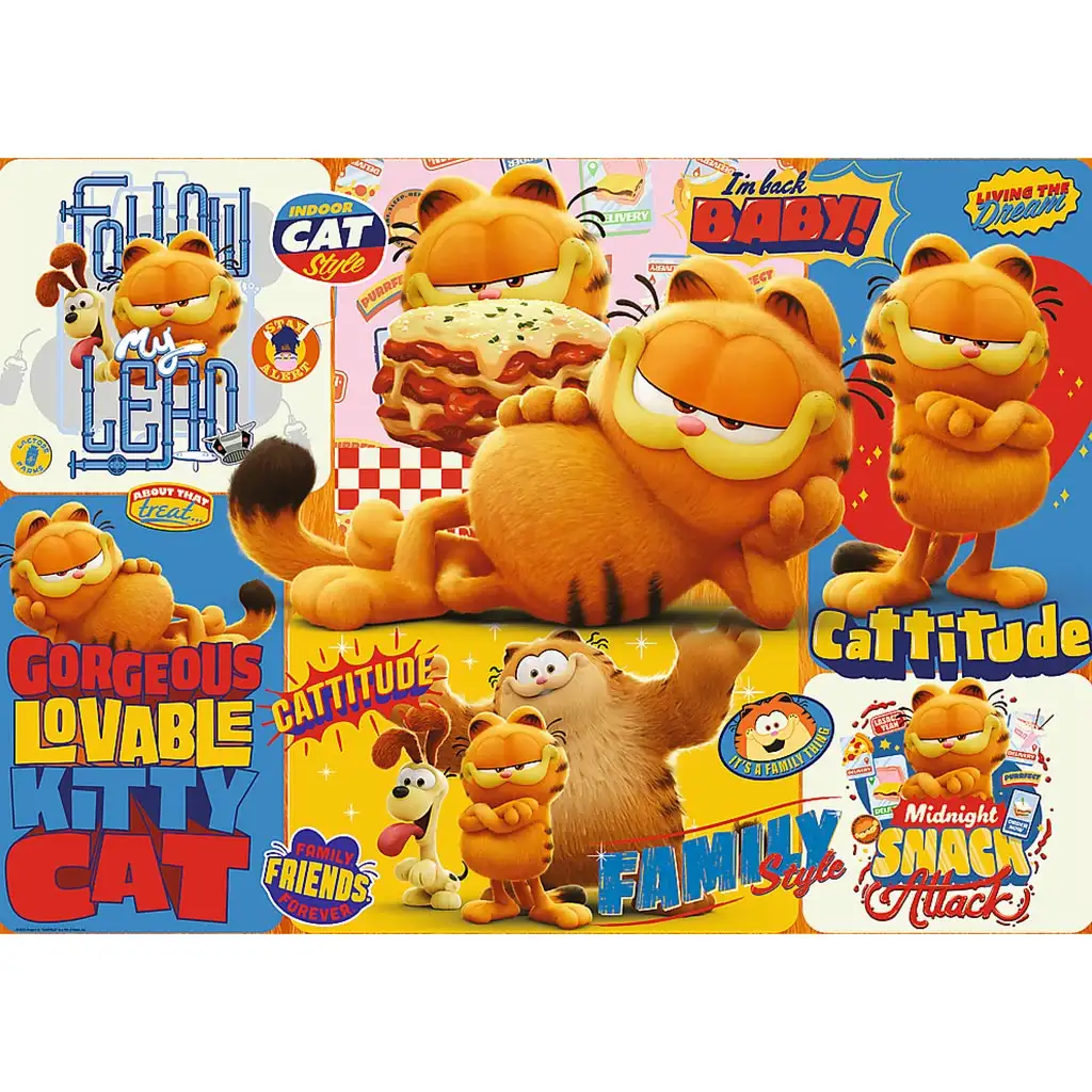 Garfield kalandjai 1000db-os puzzle - Trefl kép 2