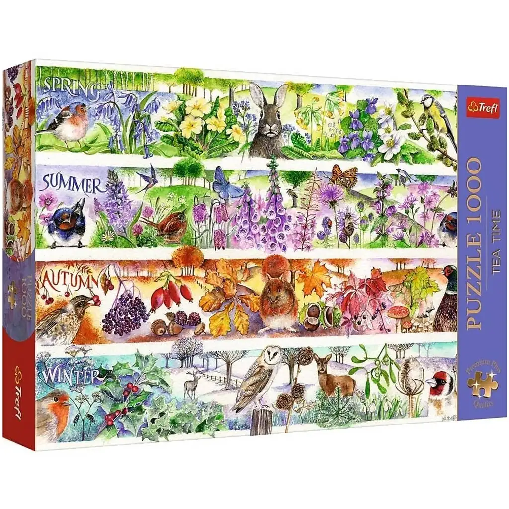 Négy évszak prémium plusz 1000db-os puzzle - Trefl kép 1