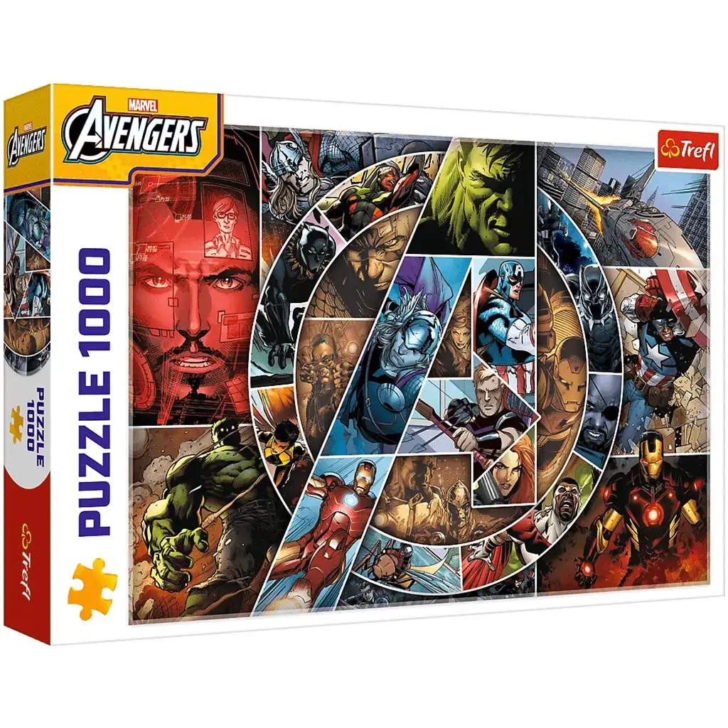 Bosszúállók a hősök ereje 1000db-os puzzle – Trefl kép 1