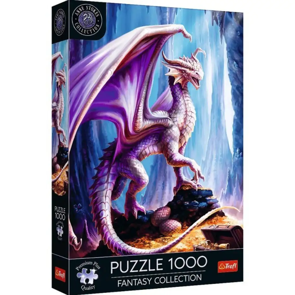 Anne Stokes: A kincs őrzője 1000db-os prémium plusz puzzle - Trefl kép 1
