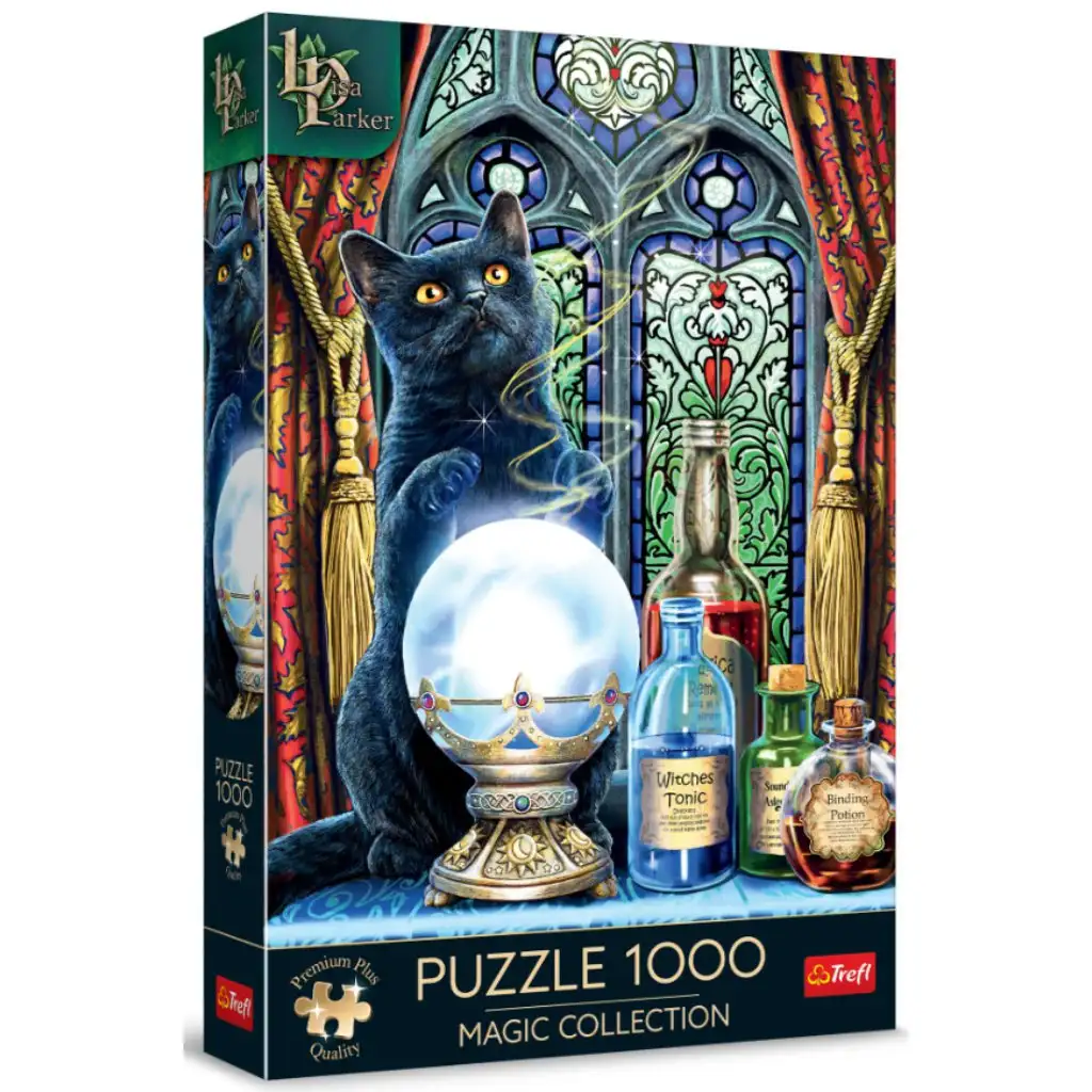 Lisa Parker: Boszorkány Tanonc 1000db-os prémium plusz puzzle - Trefl kép 1