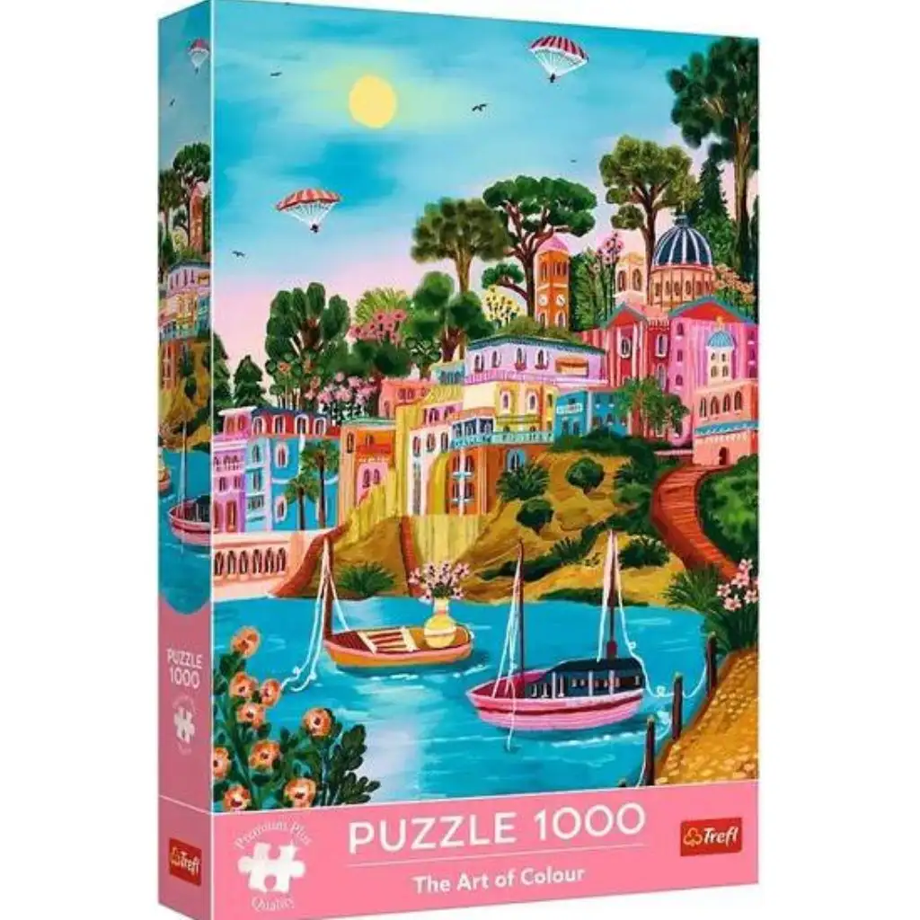 Szírosz Görögország 1000db-os prémium plusz puzzle - Trefl kép 1