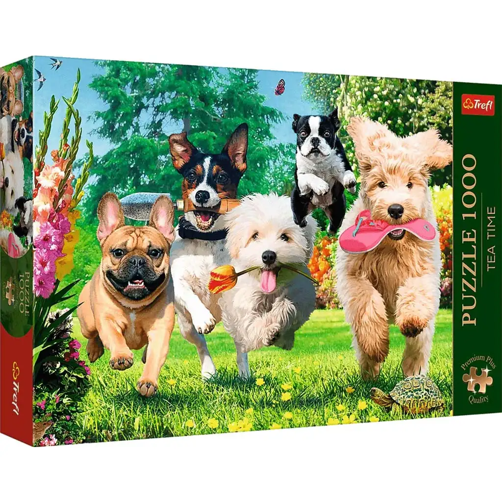 Kutyabrigád 1000db-os prémium puzzle - Trefl kép 1