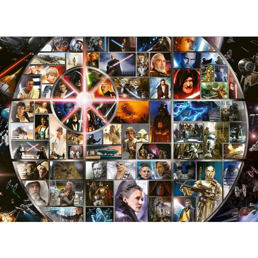 Star Wars univerzuma 13500 db-os puzzle - Trefl kép 2