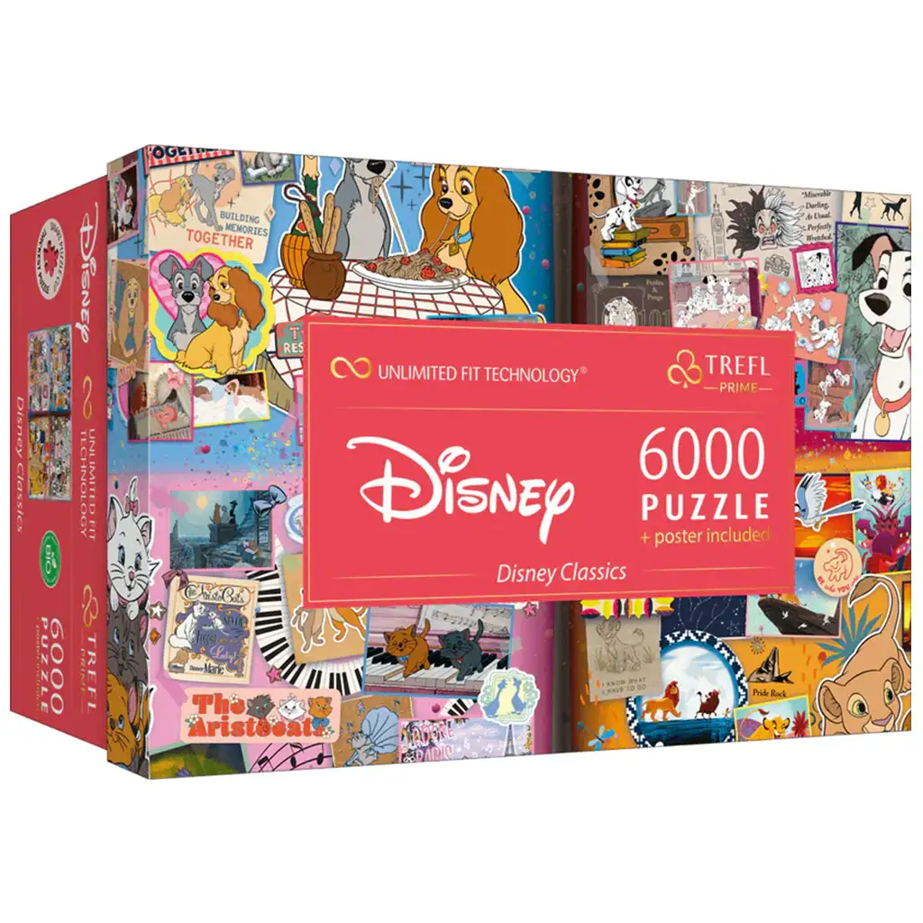 Disney nagy könyve 6000db-os puzzle - Trefl kép 1
