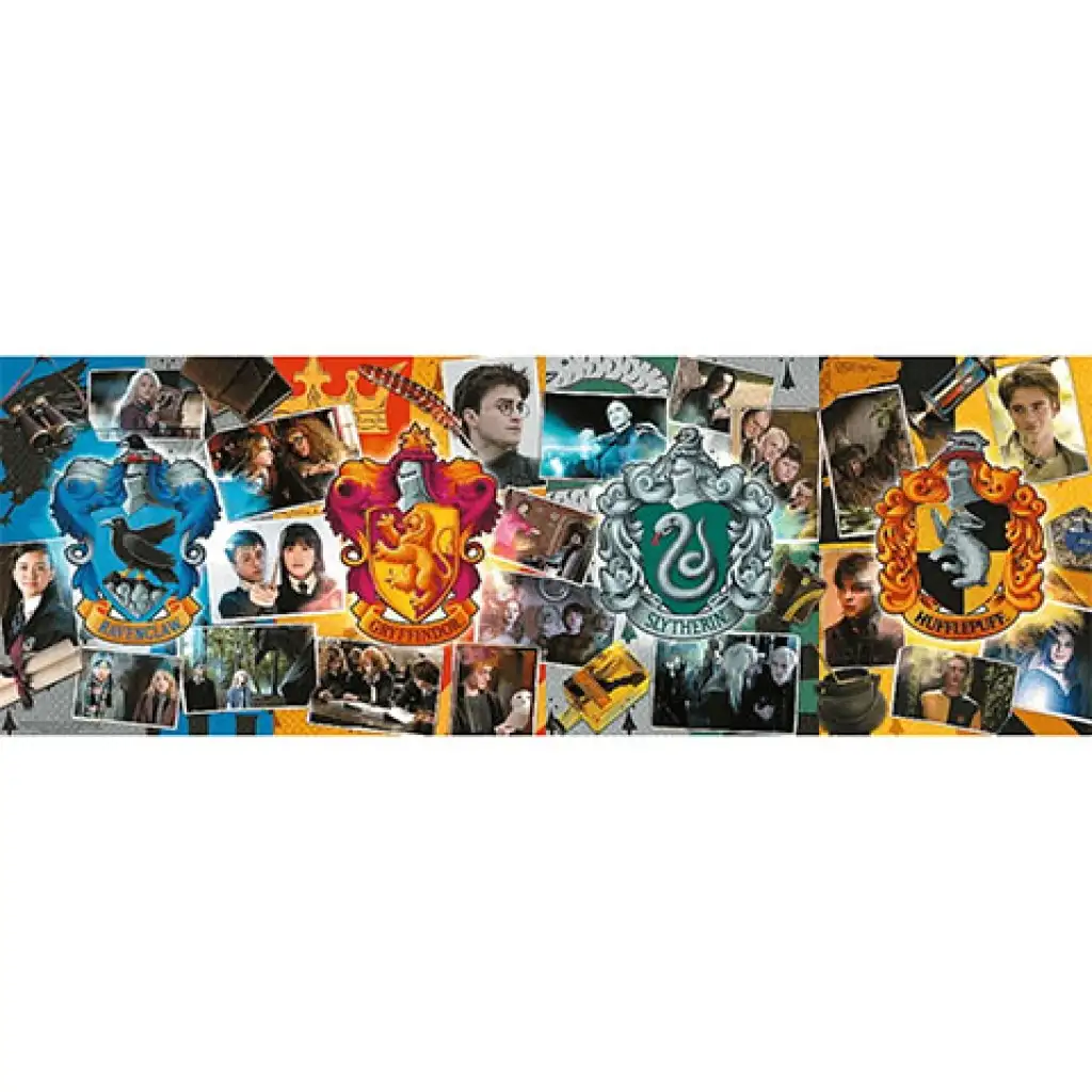 Wizarding World: Roxfort négy háza Panoráma puzzle 1000db-os - Trefl kép 2