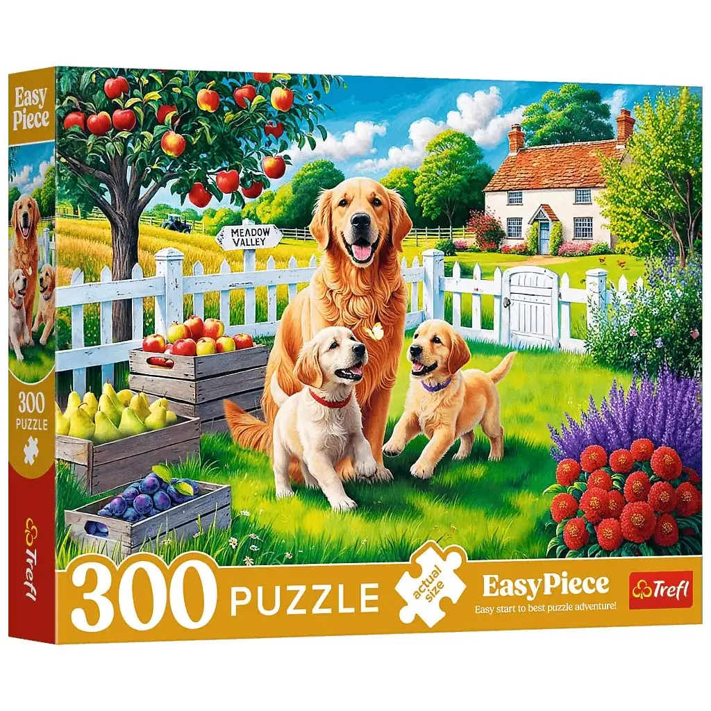 Kutyák vidéken Easy Piece 300db-os puzzle - Trefl kép 1