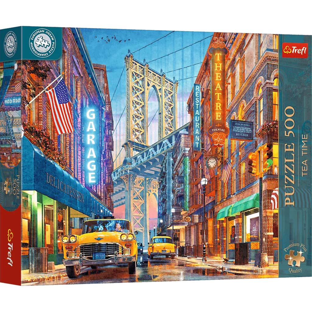 Puzzle EB: Manhattan híd, New York 500db-os prémium puzzle – Trefl kép 1