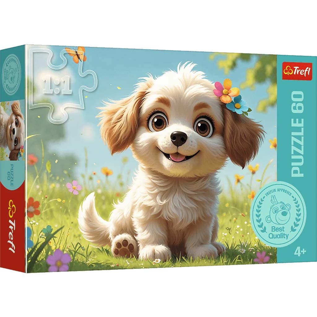 Kölyök Kutyus 60 db-os puzzle – Trefl kép 1