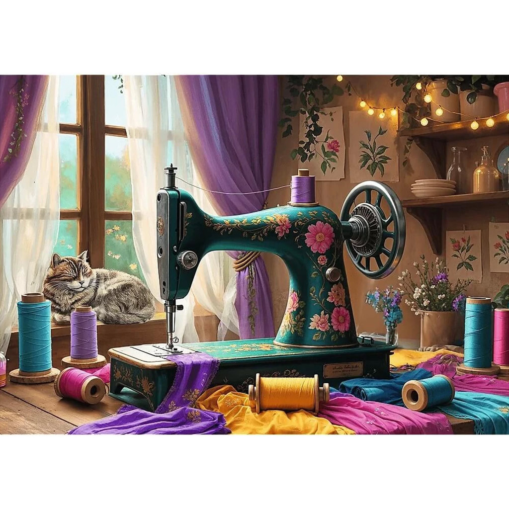 A varrószoba 1000db-os puzzle - Trefl kép 2