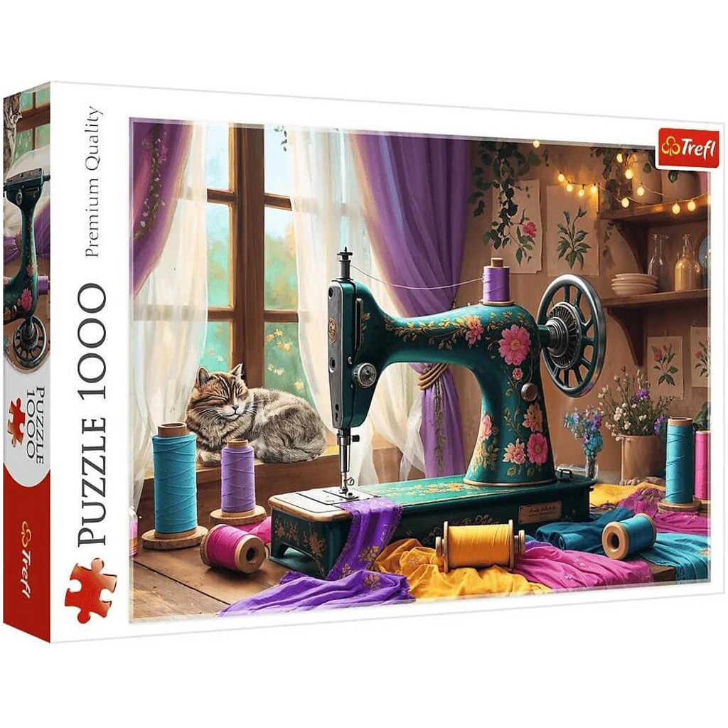 A varrószoba 1000db-os puzzle - Trefl kép 1